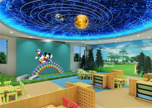 幼兒園就餐區效果圖