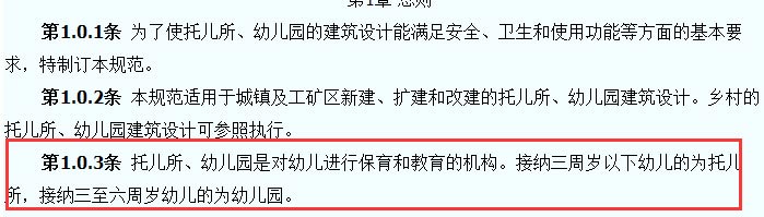 托兒所、幼兒園建筑設(shè)計(jì)規(guī)范截圖