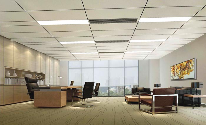 總裁辦公室裝修設(shè)計效果圖