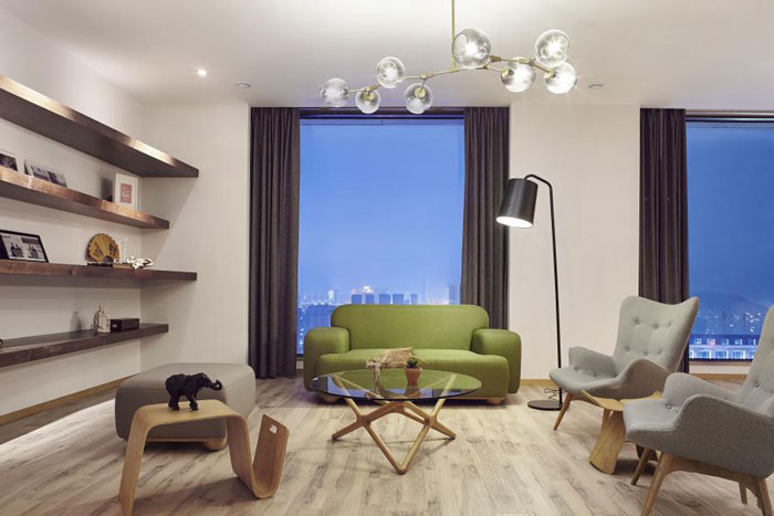 杭州總經理辦公室裝修設計效果圖