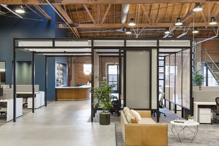 4000平方辦公室辦公區(qū)裝修設計效果圖