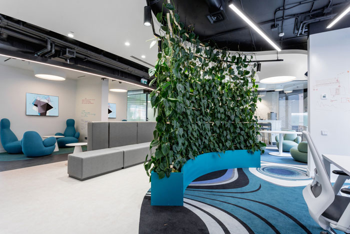 IT公司辦公室接待區裝修設計效果圖