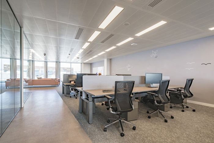 軟件公司辦公室辦公區裝修設計效果圖