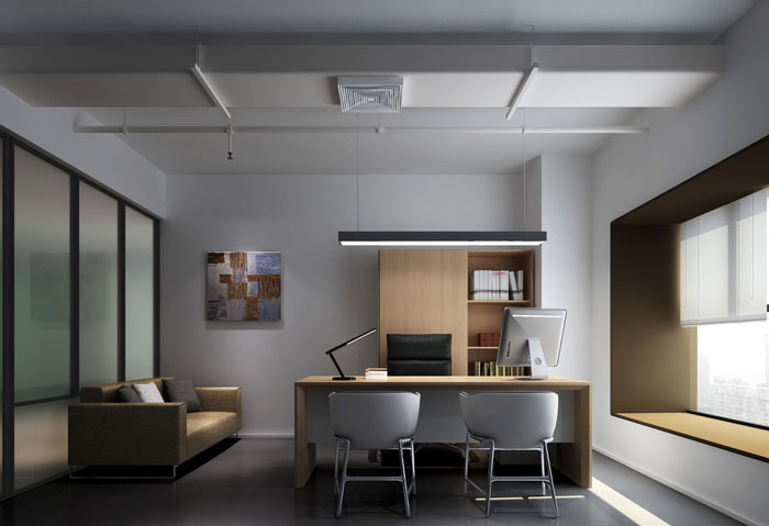 企業(yè)寫(xiě)字樓經(jīng)理辦公室裝修設(shè)計(jì)效果圖