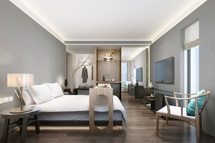 新中式辦公室休息區設計方案