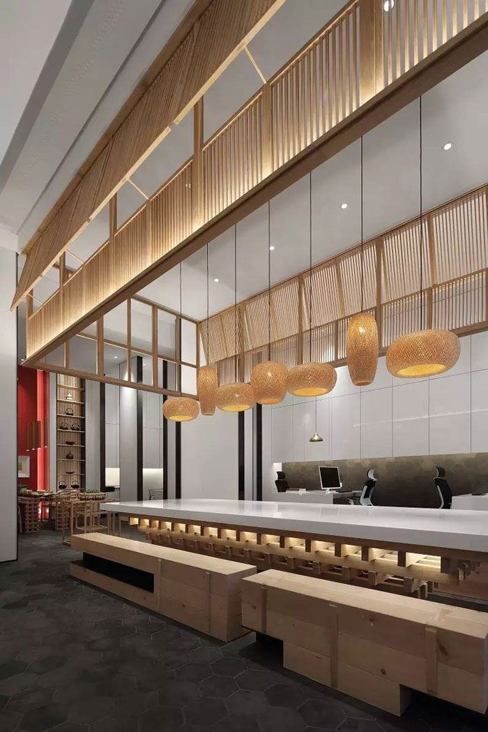 新中式風格辦公室會議區設計方案