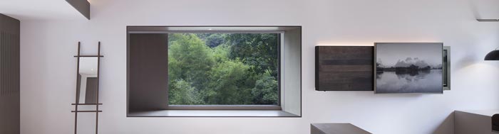 陽朔糖舍酒店搭配窗景裝修設計效果圖