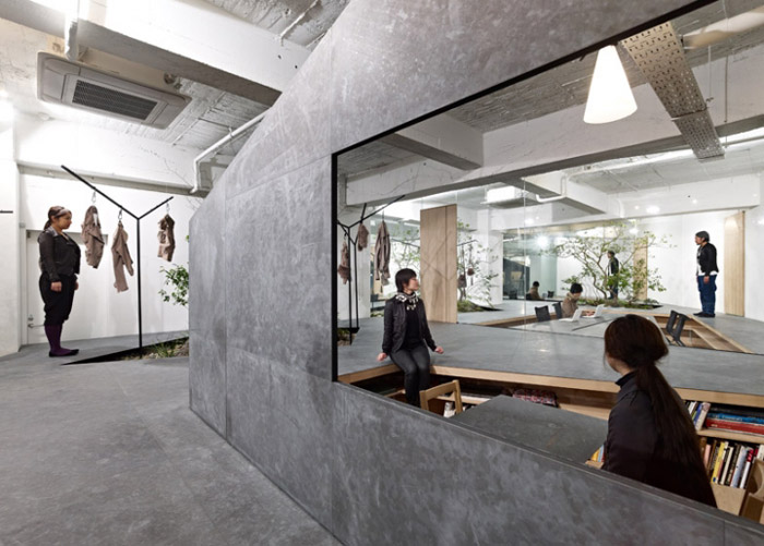 皮具公司辦公區裝修設計效果圖