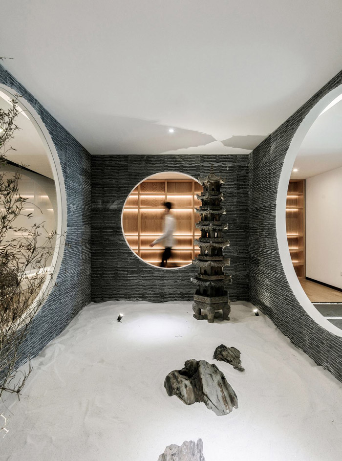 茶業公司辦公室裝飾區效果圖