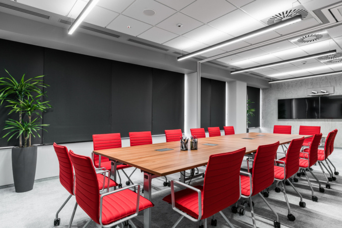 創(chuàng)意辦公空間大會議室裝修設(shè)計效果圖