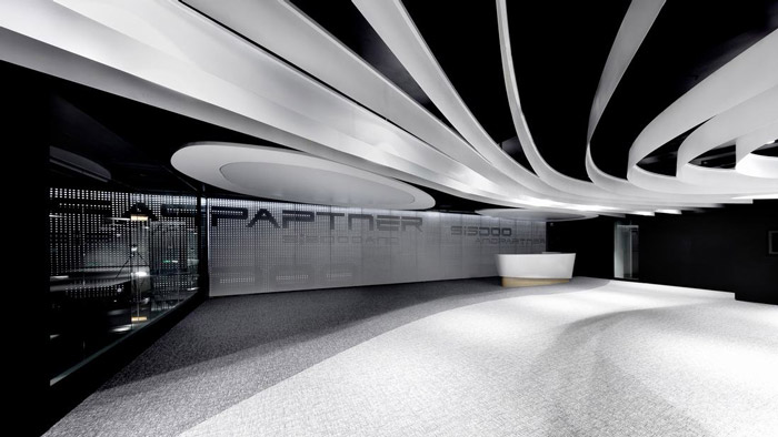 創意辦公室展廳裝修設計效果圖