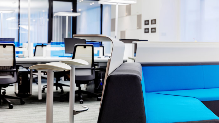 創意辦公室辦公區裝修設計效果圖