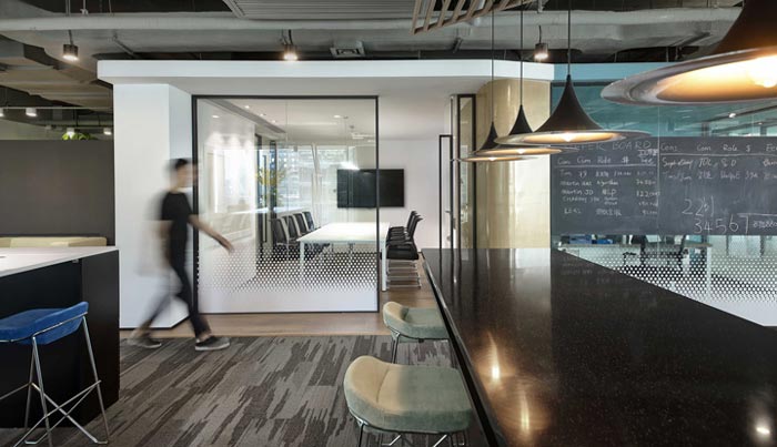 人力資源公司辦公室入口設計方案