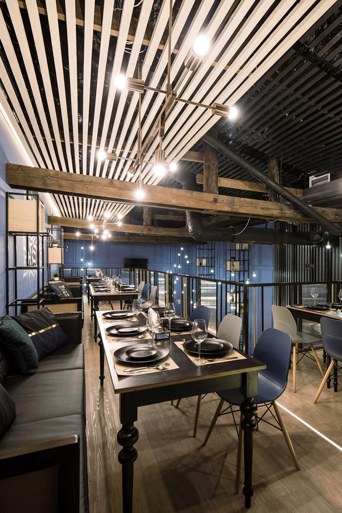 233平方工業(yè)風(fēng)酒吧二樓設(shè)計方案